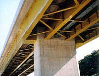 写真：上下部一体構造橋梁